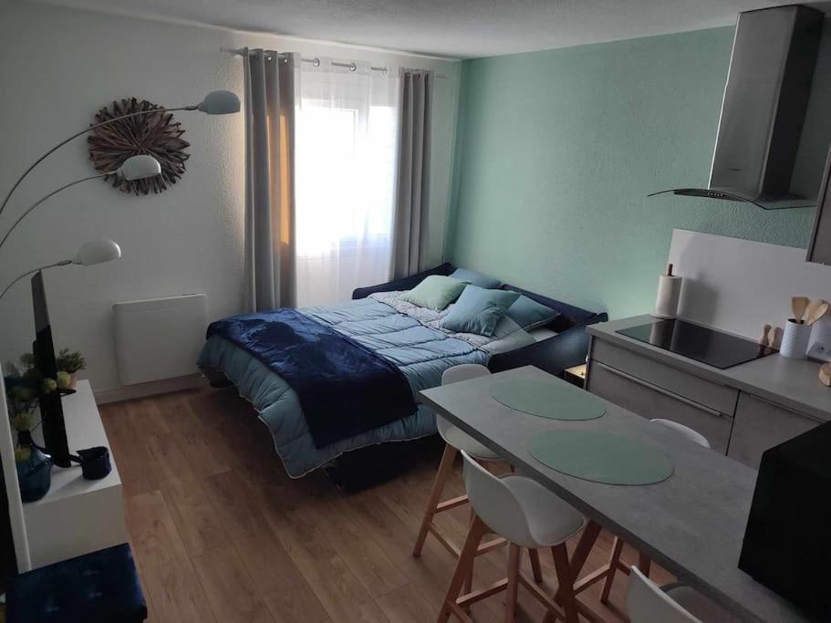 Studio Calais Front De Mer-Le Cocon Du Dragon-Classe 3 Etoiles Bagian luar foto