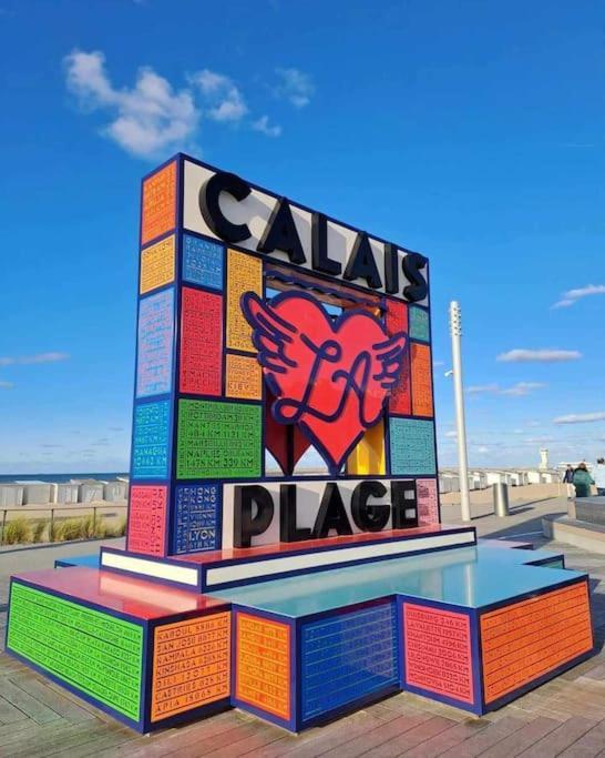 Studio Calais Front De Mer-Le Cocon Du Dragon-Classe 3 Etoiles Bagian luar foto