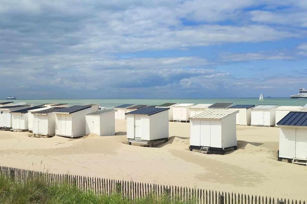 Studio Calais Front De Mer-Le Cocon Du Dragon-Classe 3 Etoiles Bagian luar foto