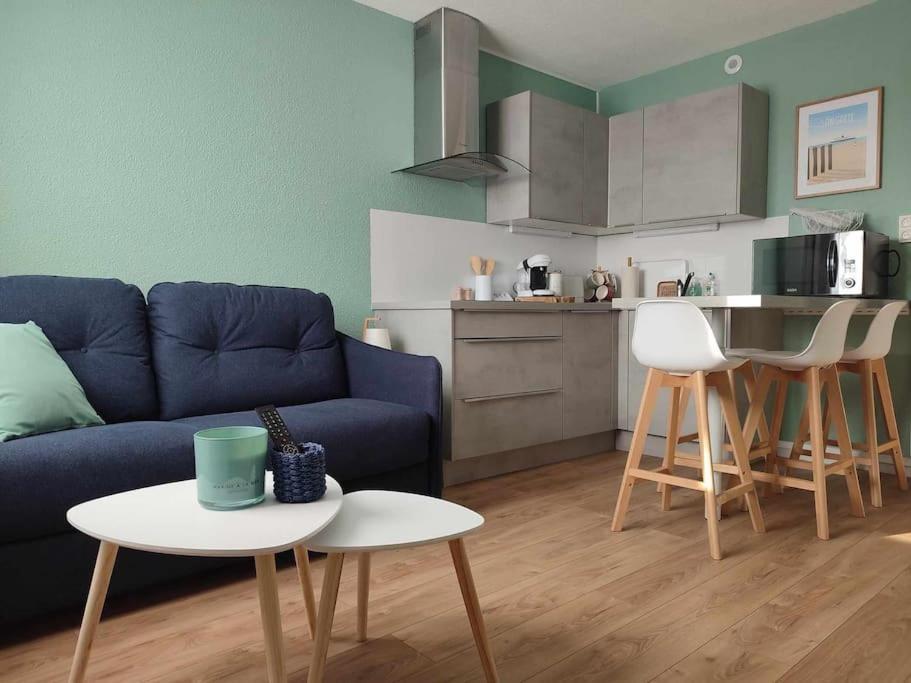 Studio Calais Front De Mer-Le Cocon Du Dragon-Classe 3 Etoiles Bagian luar foto